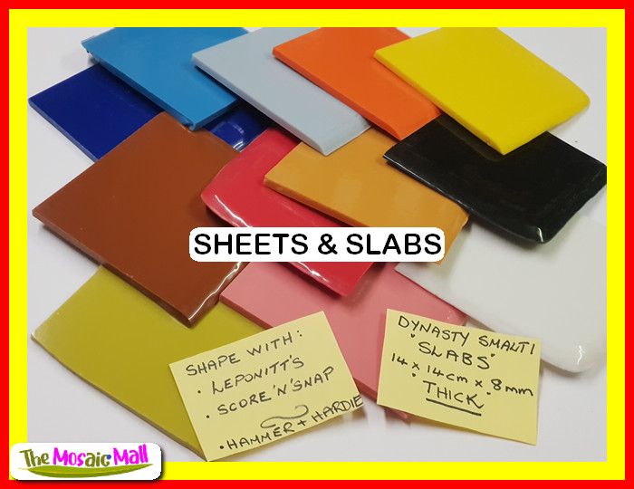 DSM Smalti SLAB 8mm thick allcolours themosaicmall