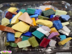 smalti glass bricks